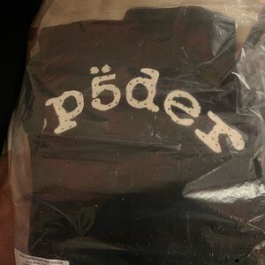 Spider Black Rhinestone Hoodie